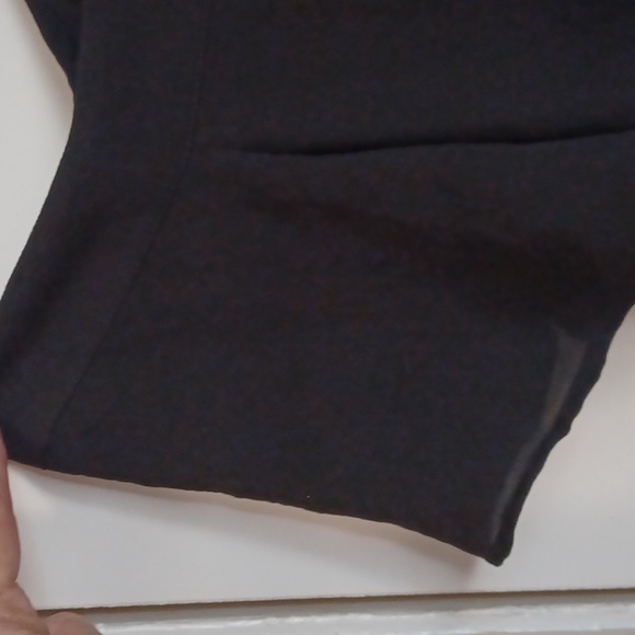 Bold Elements, black off the shoulder, spaghetti strap button down blouse. Sz. L - Picture 8 of 9